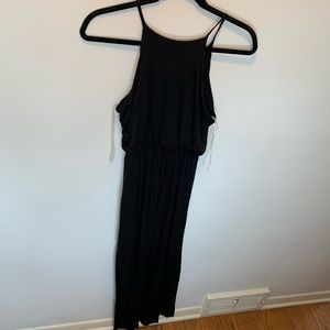 Black maxi dress